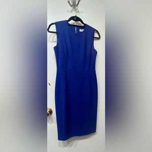 COPY - Royal blue Calvin Klein work dress. Size 4